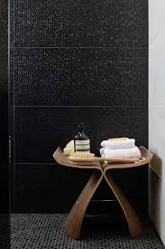 Beautifully designed with blue butterfly and flower pattern. Butterfly Stool In Powder Room Contemporary Bathroom Toronto By Designed By Iman Houzz