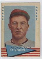 Grover Alexander Baseball Cards