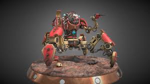 Battle Servitor 3d Model By Drbanana Drbanana Cfd1eea