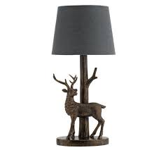 Buy Sainsbury S Home Stag Lamp Table Lamps Argos Copper Desk Lamps Desk Lamp Lamp
