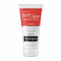 Neutrogena Rapid Clear Stubborn Acne Cream Cleanser 5 Fl Oz Smith S Food And Drug