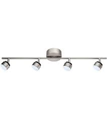 Eglo 201453a Armento 1 4 Light Matte Nickel Track Light Ceiling Light