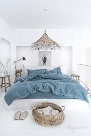 Linen Duvet Cover With Pom Pom Trim Washed Linen Bedding Etsy Washed Linen Duvet Cover Linen Duvet Covers Bed Linens Luxury