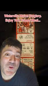 Enjoy your happy meal. Waterville Maine Burglary. #mainecrime #centralmaine  #watervillemaine #Maine