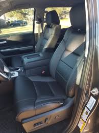 Here's another 2019 toyota tundra crewmax transformation. Katzkin Leather Heated Cooled Seats Toyota Tundra Forum