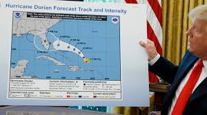 Trumps Hurricane Dorian Map Looks Doctored With A Sharpie