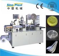 Disposable Milk/Tea/Juice Cup Lid Thermoforming Machine with Best Price