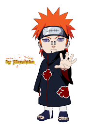 Render Pein Tendo By Marcinha20 Anime Chibi Naruto Cute Chibi