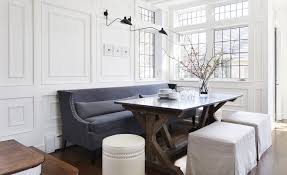 Fits two people with room and i ordered the beige1 which looks more of ivory light beige. Armless Sofa For Dining Table Off 55