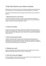 It prides itself on its extensive research efforts, a wide range of eco sense also fortifies and seals all possible pest entry points. Calameo 10 Tips Pest Control In Your Home Or Industry