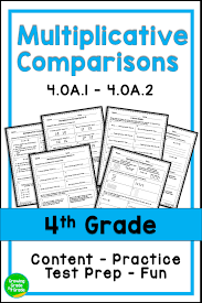 Multiplicative Comparison Worksheets Multiplicative Comparison Word Problem Worksheets Word Problems