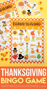 You can print at home or send out individual bingo cards to play virtual bingo on any device. Free Printable Thanksgiving Bingo Cards Happiness Is Homemade