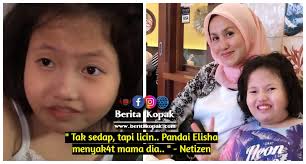 Tak sedap, tapi licin. Pandai Elisha menyak4t mama dia.. ”