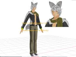 MMD Fan model edit Dex model by sotamusara -- Fur Affinity [dot] net