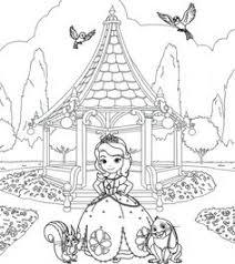 desenho para colorir princesa sofia