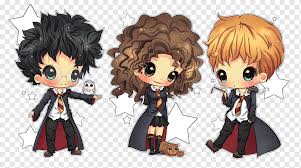 The main story arc concerns. Harry Potter Moaning Myrtle Ron Weasley Drawing Harry Potter Chibi Fictional Character Cartoon Png Pngwing