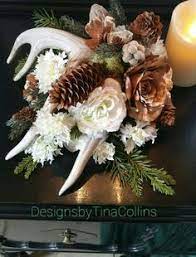 A woodland fall wedding bouquet with dark and pastel blooms, antlers and amaranthus. 26 Antler Wedding Bouquet Ideas Antler Wedding Bouquet Wedding