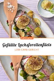 Gefullte Lachsforellenfilets Rezept Forelle Lachs Rezept Rezepte