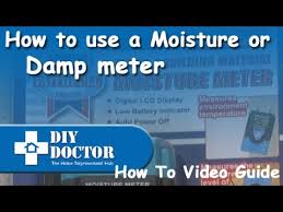 how to use a damp or moisture meter to detect damp in your walls