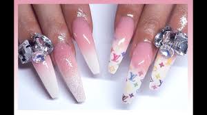 Louis Vuitton Acrylic Nail Designs The Art Of Mike Mignola Трафарет для дизайна ногтей deep design nogtika №30.