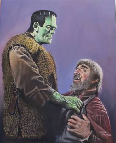 Original "Son of Frankenstein" Realistic Art - For Sale - Foundmyself