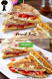 Rezept Fur French Toast Herzhaft Vom Foodblog Applethree Super Zum Deftigen Fruhstuck Rezepte French Toast Einfach Lebensmittel Essen