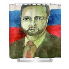 JD Vance Shower Curtain