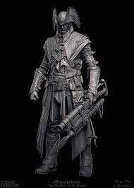 artstation blunderbass mega man meets bloodborne marco plouffe keos masons