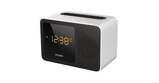 Buy Philips Alarm Clock Usb With Bluetooth White Ajt5300w From Kogan Com This Philips Clock Radio Doubles As A Wirel Digital Clock Radio Clock Alarm Clock