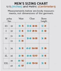 clothing size guide