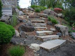 Champagne, autumn gold, buckskin create a … Rock Work Spokane Coeur D Alene Landscaping Pacific Garden Design