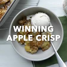 Contest Winning Caramel Apple Crisp Video Recipe Video Caramel Apple Crisp Delicious Desserts Apple Recipes