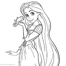 Search through 52217 colorings, dot to dots, tutorials and silhouettes. Tangled Coloring Pages Rapunzel And Pet Pascal Xcolorings Com