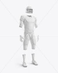 Download American Football Mockup Half Side View In Apparel Mockups On Yellow Images Object Mockups