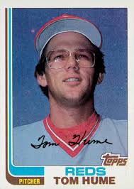 On this date in Reds History: 3/29/53, Cincinnati pitcher (1977-1985, 1987) Tom  Hume was born in Cincinnati, Ohio. Hume led the Reds in saves each year  from 1979-1982, was the bullpen coach