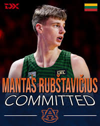 NEWS: Mantas Rubštavičius has committed to Auburn, Tadas Bulotas of The Team tells DraftExpress. The 6'8 24-year-old brings extensive experience in the EuroLeague, EuroCup and Lithuanian national team DX's No. 1 international