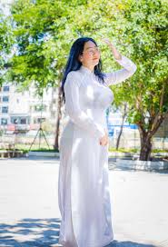 Free Images : milk, leak, wet, aodai, sexy, girl, vietnam, asian, pretty,  pure, neck, sleeve, waist, gesture, street fashion, gown, black hair,  happy, formal wear, trunk, fashion design, tree, long hair, electric