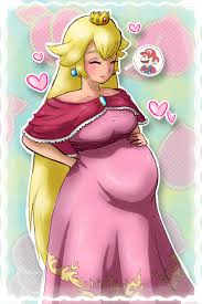 Request- Pregnant Peach (mario's child) by TropicalSnowflake on DeviantArt