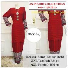We have a glittering array of unique masterpieces. Baju Kurung Malaysia Moden Bercorak Merah Kmv 614 Baju Kurung Baju Kurung Moden Kurung Moden