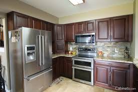 Bk cabinet sells and professionally installs kitchen cabinets in minneapolis, st paul(twin cities) our styles include bristol coffee, single shaker gray, single shaker chocolate. Jupiter Cherry Java Coffee Glaze Framed Cabinets Cabinets Com