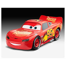 Struck by lightning, albeit not as kids, but young adults. Revell Junior Kit Cars Lightning Mcqueen Thimble Toys