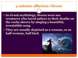 We did not find results for: In Greek Mythology Sirens Were Sea Creatures Who Lured Sailors To Their Deaths On The Rocky Shores By Singing A Beautiful Irresistible Song They Are Ppt Download