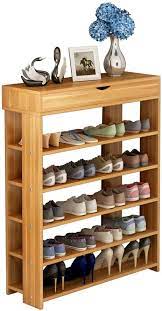 Our rustic handmade 'shoe rack' is made from top quality solid reclaimed wood. Soges Shoe Racks Solid Wood Shoe Storage Shelf Organizer 5 Tiers Teak L24 Tk N Ca Amazon Ca Everything Else