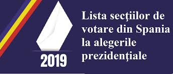 Pagină ce are ca scop prezentarea şi oferirea detaliilor necesare despre toţi candidaţii la prezidenţialele din 2019. Lista SecÅ£iilor De Vot Din Spania La Alegerile PrezidenÅ£iale 2019 Ambasada Romaniei In Regatul Spaniei