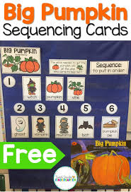 Big Pumpkin Sequencing Freebie