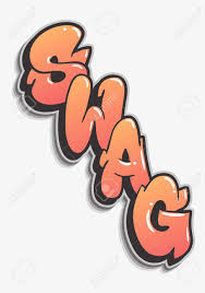 A font is the combination of typeface, size, weight, slope, and style to make up a printable or displayable set of characters. Swag Label Sign Hand Drawn Lettering Type Design Graffiti Throw Up Style Vector Graphic Royalty Free Cliparts Vectors And Stock Illustration Image 121358185