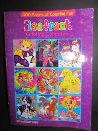 Lisa Frank Coloring Collection Book Jumbo 400 Tear And Share Pages Activities Coloring Books Retro Toys Color