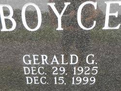 Gerald Gladwin “Gerry” Boyce (1925-1999)