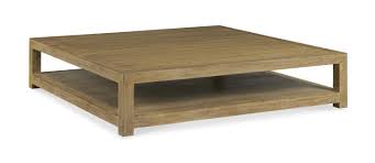 It could look elegant just like the one shown in the image. Large Square Napa Coffee Table Mecox Gardens