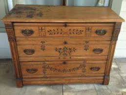 Eastlake Spoon Carved Dresser Eastlake Furniture Victorian Furniture Carved Furniture
